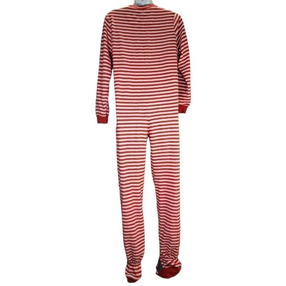 NICK & NORA sock monkeys footed PJs S - Picture 3 of 11